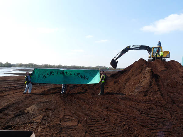 Chat Moss peat protest 2